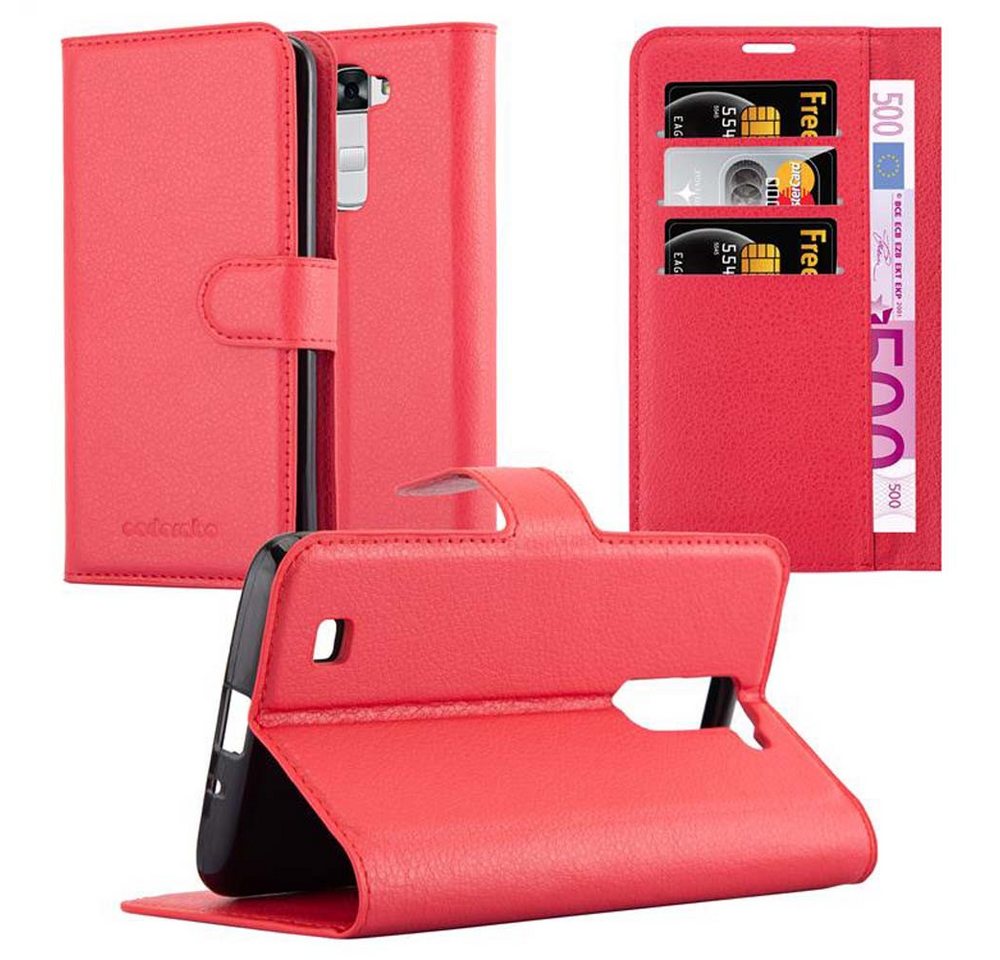 Cadorabo Handyhülle für LG K7 2016 Hülle LG K7 2016, Hülle Schutzhülle mit Standfunktion, Kartenfach und Magnetverschluss Cadorabo Handyhülle für LG K7 2016 Hülle LG K7 2016, Hülle Schutzhülle mit Standfunktion, Kartenfach und Magnetverschluss von Cadorabo