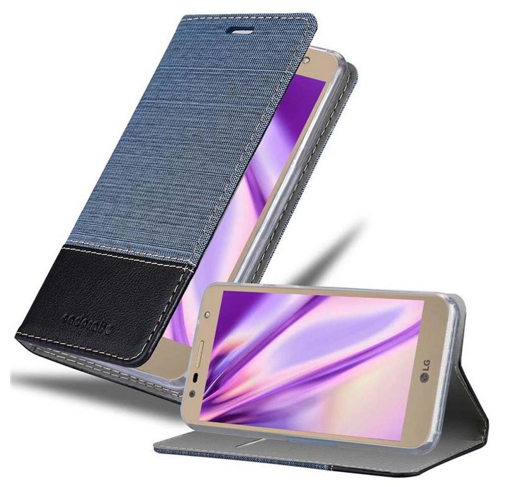 Cadorabo Handyhülle für LG X POWER 2 Hülle LG X POWER 2, Klappbare Handy Schutzhülle - Hülle - mit Standfunktion und Kartenfach Cadorabo Handyhülle für LG X POWER 2 Hülle LG X POWER 2, Klappbare Handy Schutzhülle - Hülle - mit Standfunktion und Kartenfach von Cadorabo