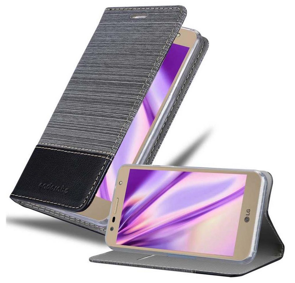 Cadorabo Handyhülle für LG X POWER 2 Hülle LG X POWER 2, Klappbare Handy Schutzhülle - Hülle - mit Standfunktion und Kartenfach Cadorabo Handyhülle für LG X POWER 2 Hülle LG X POWER 2, Klappbare Handy Schutzhülle - Hülle - mit Standfunktion und Kartenfach von Cadorabo