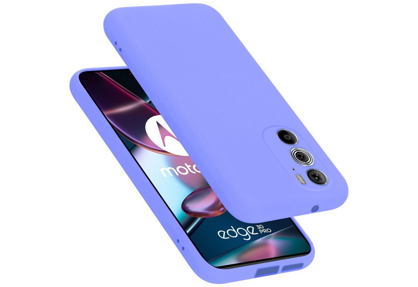 Cadorabo Handyhülle für Motorola EDGE 30 PRO / EDGE+ Hülle Motorola EDGE 30 PRO / EDGE+, Flexible Hülle TPU Silikon Schutzhülle Back Cover Case Cadorabo Handyhülle für Motorola EDGE 30 PRO / EDGE+ Hülle Motorola EDGE 30 PRO / EDGE+, Flexible Hülle TPU Silikon Schutzhülle Back Cover Case von Cadorabo