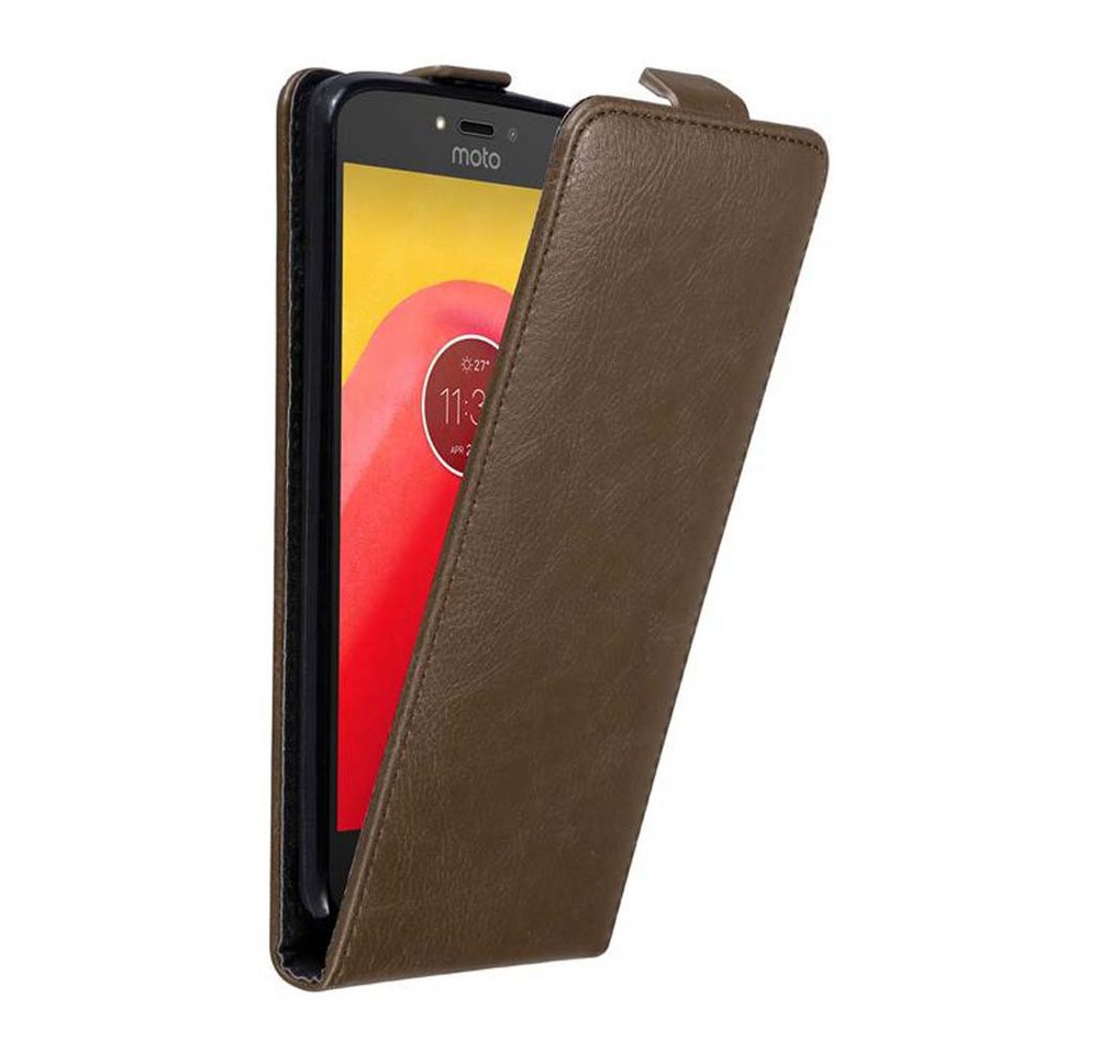Cadorabo Handyhülle für Motorola MOTO C Hülle Motorola MOTO C, Handy Schutzhülle, Klappbare Hülle, Kunstleder mit Magnetverschluss von Cadorabo