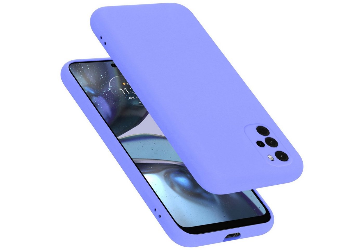 Cadorabo Handyhülle für Motorola MOTO G22 Hülle Motorola MOTO G22, Flexible Hülle TPU Silikon Schutzhülle Back Cover Case Cadorabo Handyhülle für Motorola MOTO G22 Hülle Motorola MOTO G22, Flexible Hülle TPU Silikon Schutzhülle Back Cover Case von Cadorabo