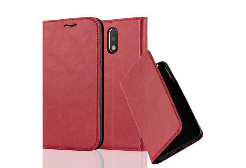 Cadorabo Handyhülle für Motorola MOTO G4 / G4 PLUS Hülle Motorola MOTO G4 / G4 PLUS, Hülle Schutzhülle mit Standfunktion, Magnetverschluss und Kartenfach von Cadorabo