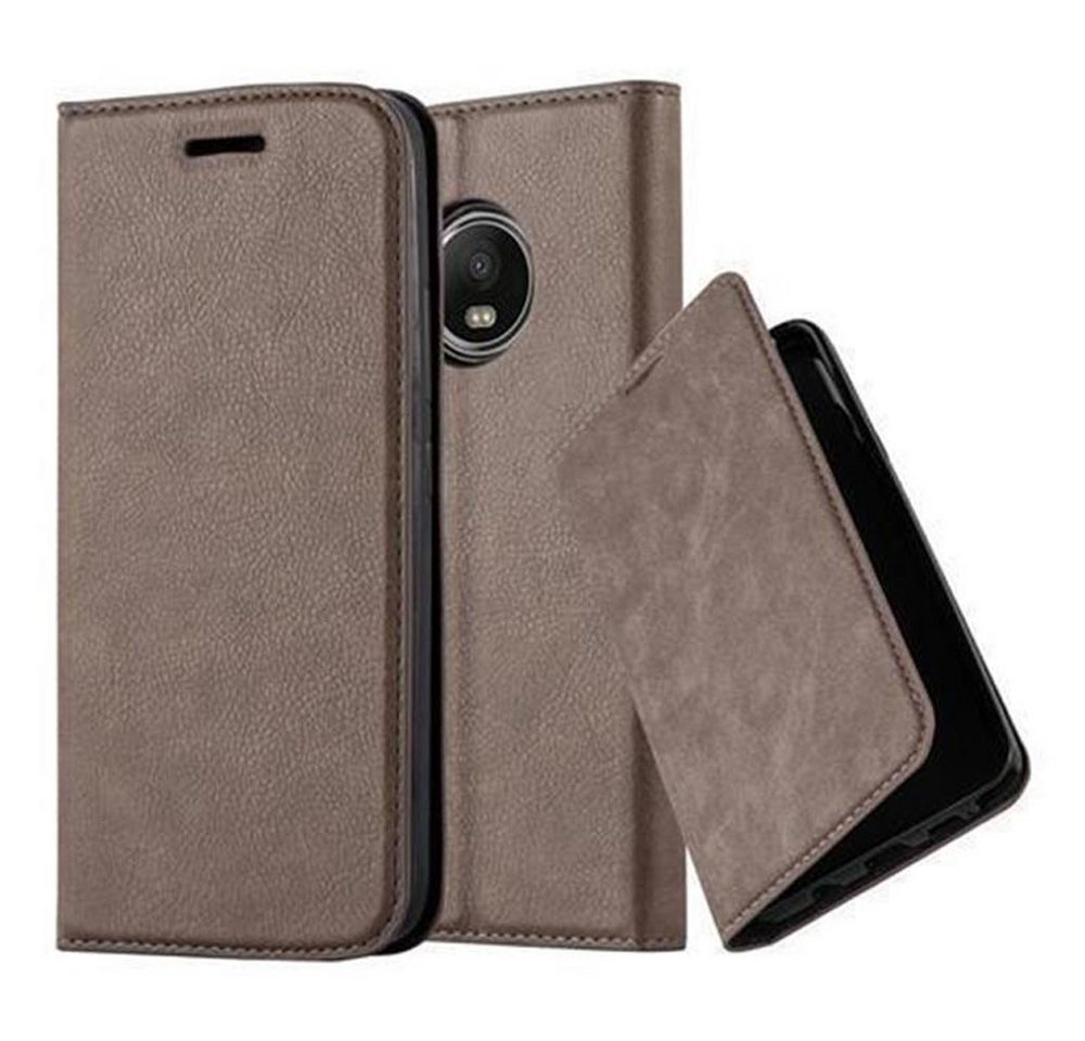 Cadorabo Handyhülle für Motorola MOTO G5 PLUS Hülle Motorola MOTO G5 PLUS, Hülle Schutzhülle mit Standfunktion, Magnetverschluss und Kartenfach Cadorabo Handyhülle für Motorola MOTO G5 PLUS Hülle Motorola MOTO G5 PLUS, Hülle Schutzhülle mit Standfunktion, Magnetverschluss und Kartenfach von Cadorabo