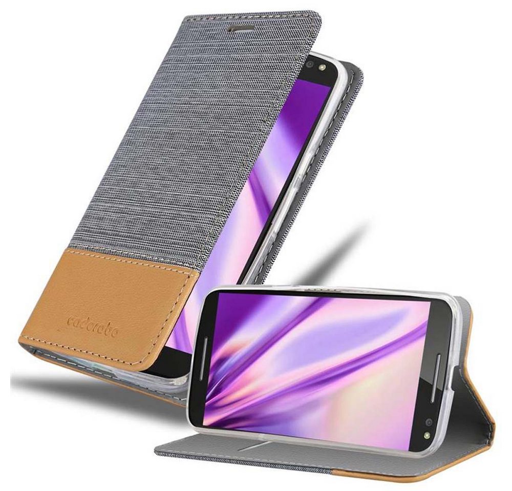 Cadorabo Handyhülle für Motorola MOTO X STYLE Hülle Motorola MOTO X STYLE, Klappbare Handy Schutzhülle - Hülle - mit Standfunktion und Kartenfach Cadorabo Handyhülle für Motorola MOTO X STYLE Hülle Motorola MOTO X STYLE, Klappbare Handy Schutzhülle - Hülle - mit Standfunktion und Kartenfach von Cadorabo