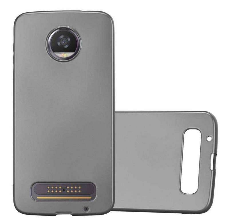 Cadorabo Handyhülle für Motorola MOTO Z2 Hülle Motorola MOTO Z2, Flexible TPU Silikon Handy Schutzhülle - Hülle - ultra slim von Cadorabo