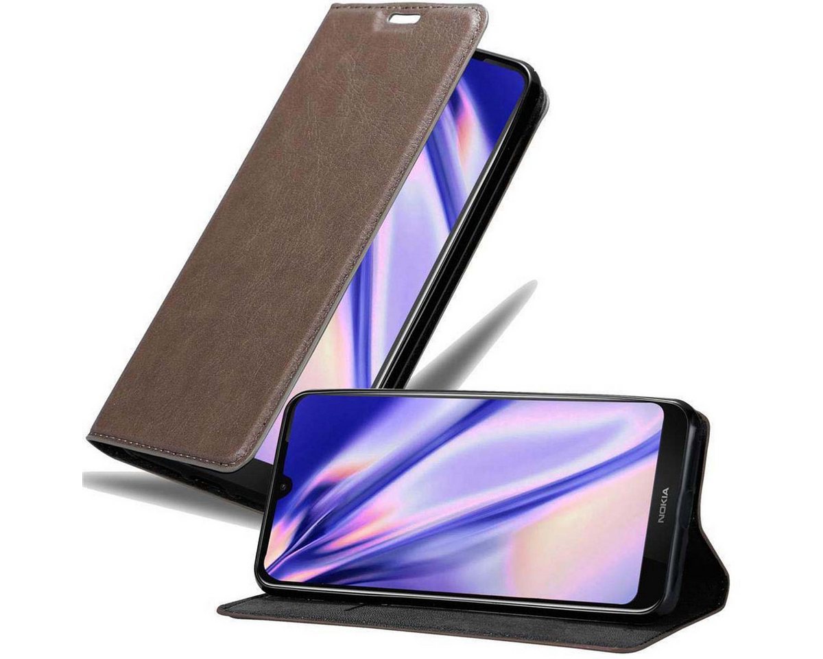Cadorabo Handyhülle für Nokia 3.2 Hülle Nokia 3.2, Hülle Schutzhülle mit Standfunktion, Magnetverschluss und Kartenfach Cadorabo Handyhülle für Nokia 3.2 Hülle Nokia 3.2, Hülle Schutzhülle mit Standfunktion, Magnetverschluss und Kartenfach von Cadorabo