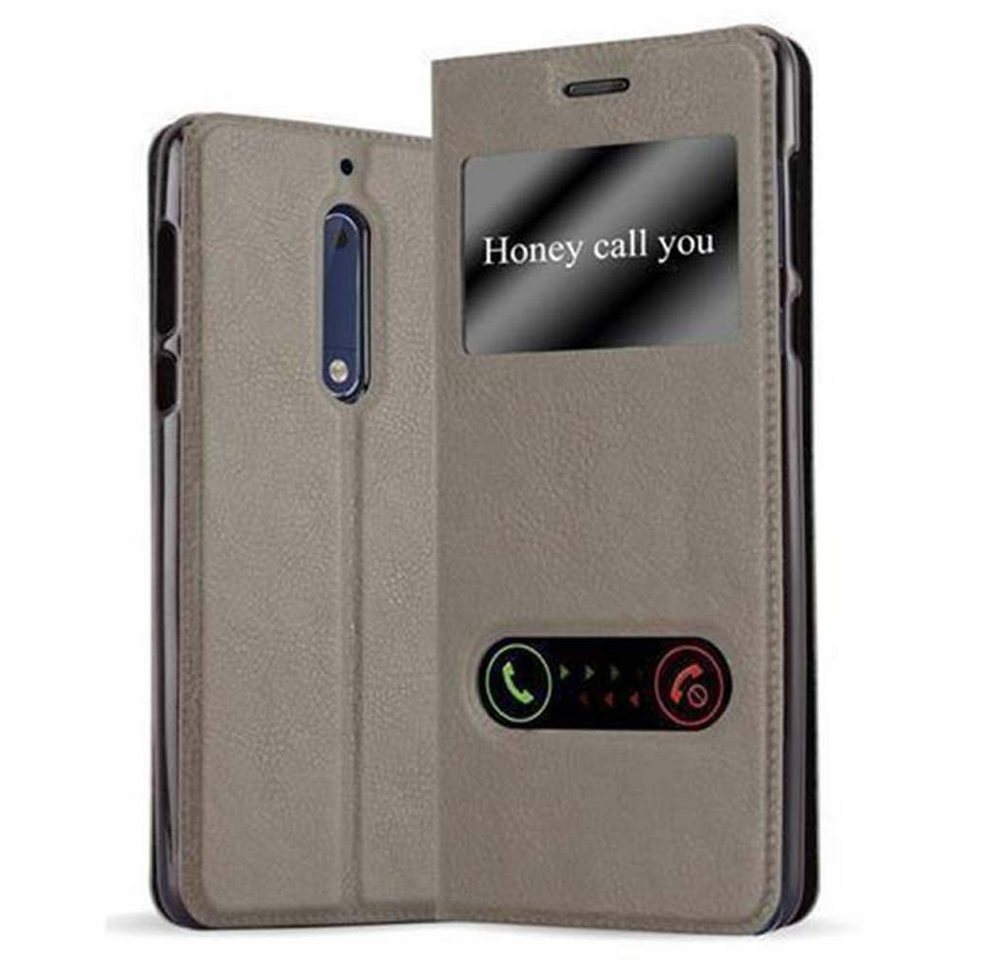 Cadorabo Handyhülle für Nokia 5 2017 Hülle Nokia 5 2017, Klappbare Handy Schutzhülle - Hülle - mit Standfunktion und Kartenfach Cadorabo Handyhülle für Nokia 5 2017 Hülle Nokia 5 2017, Klappbare Handy Schutzhülle - Hülle - mit Standfunktion und Kartenfach von Cadorabo