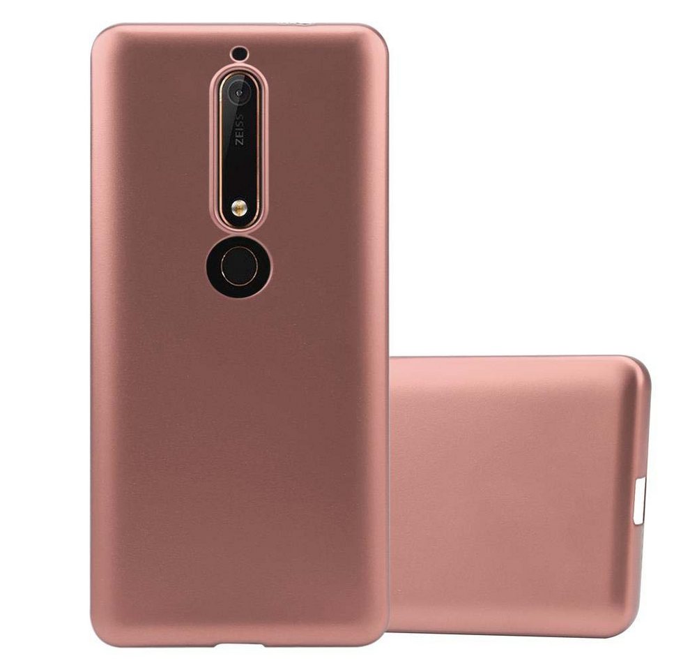 Cadorabo Handyhülle für Nokia 6.1 Hülle Nokia 6.1, Flexible TPU Silikon Handy Schutzhülle - Hülle - ultra slim Cadorabo Handyhülle für Nokia 6.1 Hülle Nokia 6.1, Flexible TPU Silikon Handy Schutzhülle - Hülle - ultra slim von Cadorabo