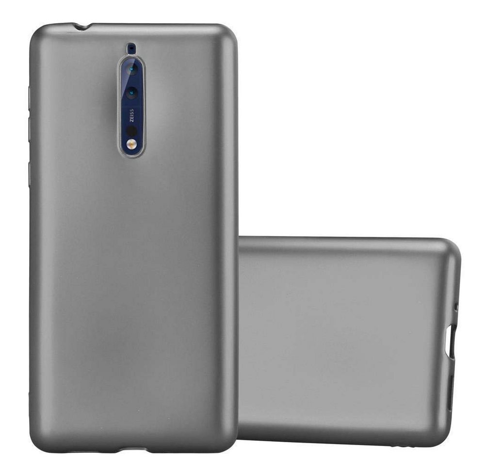 Cadorabo Handyhülle Nokia 8 2017 Nokia 8 2017, Flexible TPU Silikon Handy Schutzhülle - Hülle - ultra slim von Cadorabo