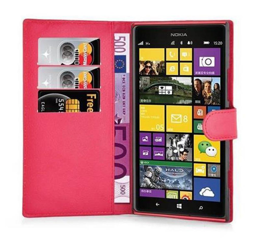 Cadorabo Handyhülle Nokia Lumia 1520 Nokia Lumia 1520, Klappbare Handy Schutzhülle - Hülle - mit Standfunktion und Kartenfach von Cadorabo