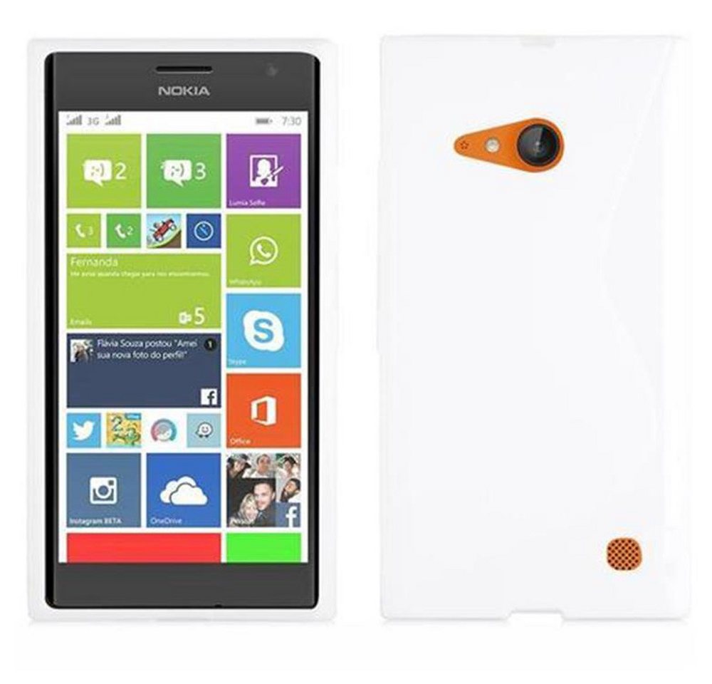 Cadorabo Handyhülle für Nokia Lumia 730 Hülle Nokia Lumia 730, Flexible TPU Silikon Handy Schutzhülle - Hülle - ultra slim Cadorabo Handyhülle für Nokia Lumia 730 Hülle Nokia Lumia 730, Flexible TPU Silikon Handy Schutzhülle - Hülle - ultra slim von Cadorabo