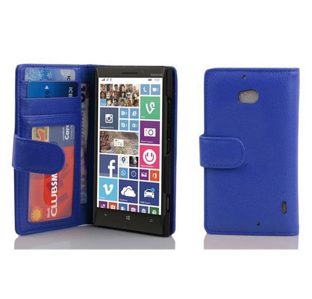 Cadorabo Handyhülle für Nokia Lumia 929 / 930 Hülle Nokia Lumia 929 / 930, Klappbare Handy Schutzhülle - Hülle - mit Standfunktion und Kartenfach Cadorabo Handyhülle für Nokia Lumia 929 / 930 Hülle Nokia Lumia 929 / 930, Klappbare Handy Schutzhülle - Hülle - mit Standfunktion und Kartenfach von Cadorabo