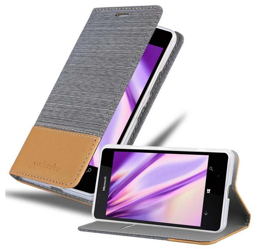 Cadorabo Handyhülle für Nokia Lumia 950 Hülle Nokia Lumia 950, Klappbare Handy Schutzhülle - Hülle - mit Standfunktion und Kartenfach Cadorabo Handyhülle für Nokia Lumia 950 Hülle Nokia Lumia 950, Klappbare Handy Schutzhülle - Hülle - mit Standfunktion und Kartenfach von Cadorabo