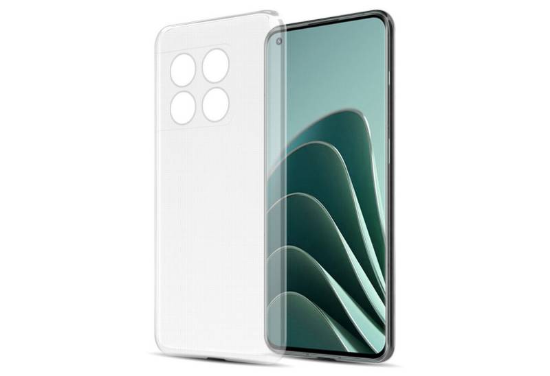 Cadorabo Handyhülle für OnePlus 10 PRO 5G Hülle OnePlus 10 PRO 5G, Hülle TPU Silikon Handy Schutzhülle Slim Transparent Case Cover von Cadorabo