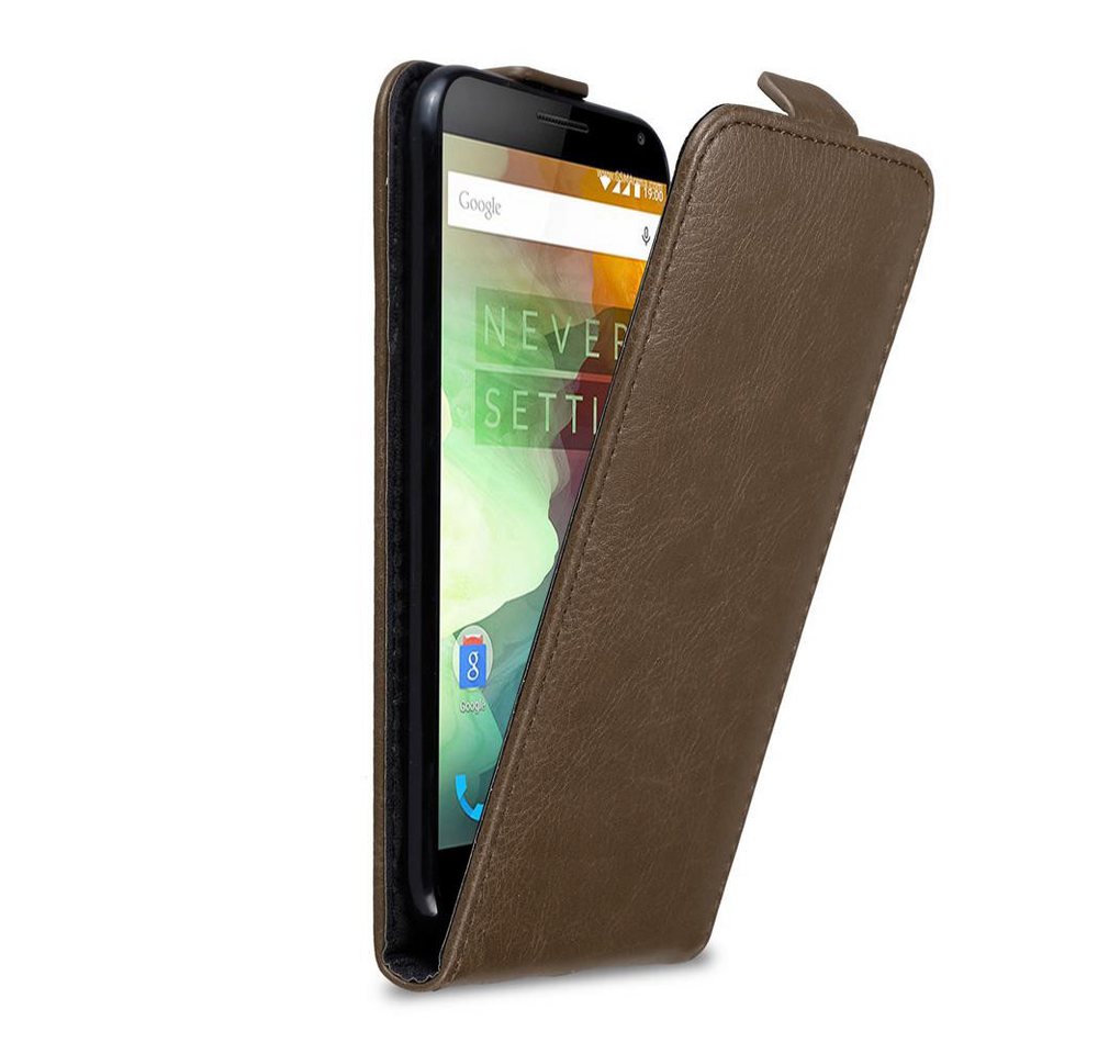 Cadorabo Handyhülle für OnePlus 2 Hülle OnePlus 2, Handy Schutzhülle, Klappbare Hülle, Kunstleder mit Magnetverschluss Cadorabo Handyhülle für OnePlus 2 Hülle OnePlus 2, Handy Schutzhülle, Klappbare Hülle, Kunstleder mit Magnetverschluss von Cadorabo