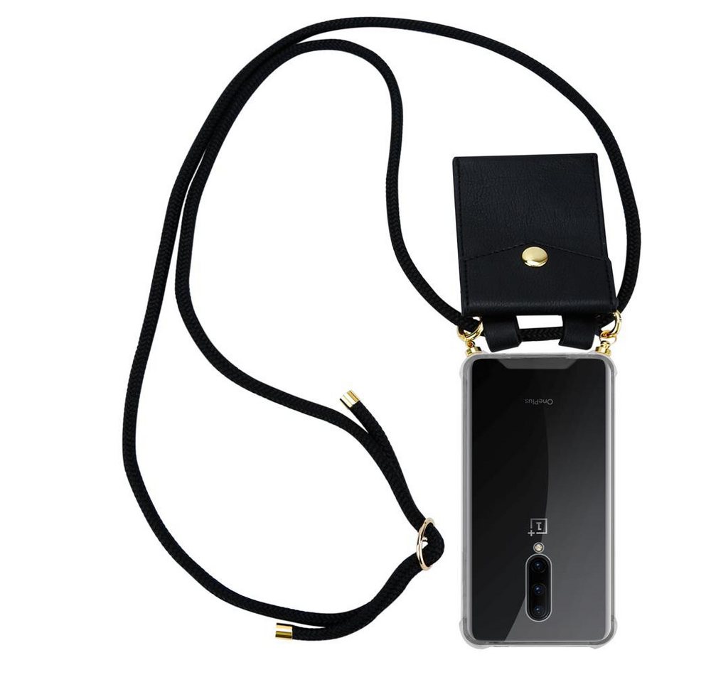 Cadorabo Handyhülle für OnePlus 7 PRO Kette OnePlus 7 PRO, Flexible TPU Silikon Handy Schutzhülle - Hülle - mit Handykette Cadorabo Handyhülle für OnePlus 7 PRO Kette OnePlus 7 PRO, Flexible TPU Silikon Handy Schutzhülle - Hülle - mit Handykette von Cadorabo