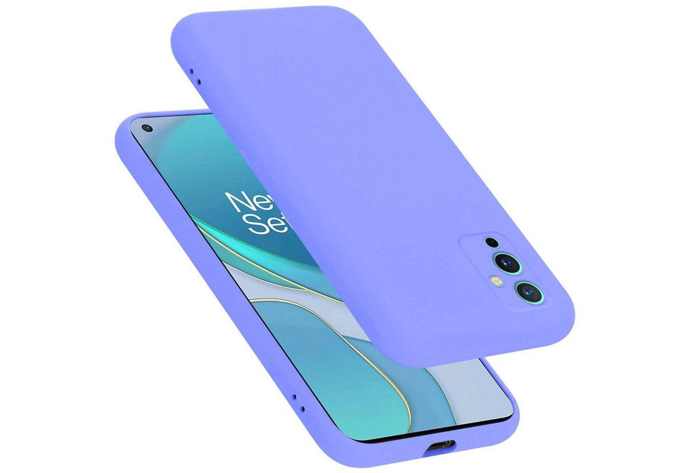 Cadorabo Handyhülle für OnePlus 9 Hülle OnePlus 9, Flexible Hülle TPU Silikon Schutzhülle Back Cover Case Cadorabo Handyhülle für OnePlus 9 Hülle OnePlus 9, Flexible Hülle TPU Silikon Schutzhülle Back Cover Case von Cadorabo