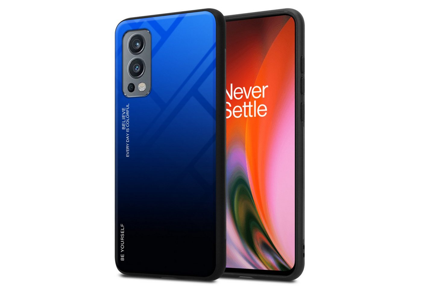 Cadorabo Handyhülle für OnePlus Nord 2 5G Hülle OnePlus Nord 2 5G, Robustes Hard Case - Handy Schutzhülle - Hülle - Back Cover Bumper Cadorabo Handyhülle für OnePlus Nord 2 5G Hülle OnePlus Nord 2 5G, Robustes Hard Case - Handy Schutzhülle - Hülle - Back Cover Bumper von Cadorabo