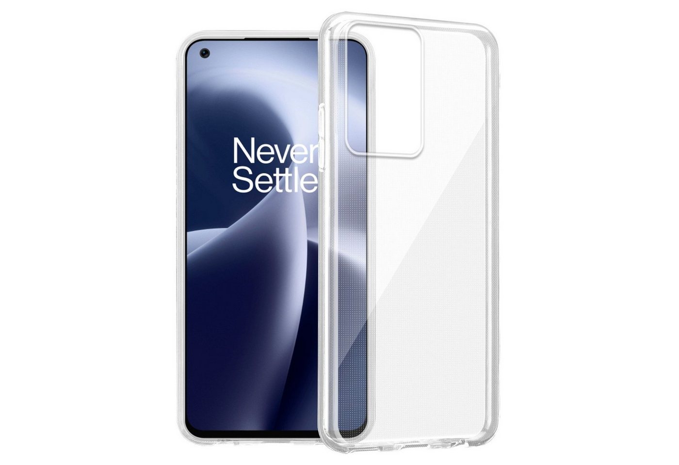 Cadorabo Handyhülle für OnePlus Nord 2T Hülle OnePlus Nord 2T, Hülle TPU Silikon Handy Schutzhülle Slim Transparent Case Cover Cadorabo Handyhülle für OnePlus Nord 2T Hülle OnePlus Nord 2T, Hülle TPU Silikon Handy Schutzhülle Slim Transparent Case Cover von Cadorabo