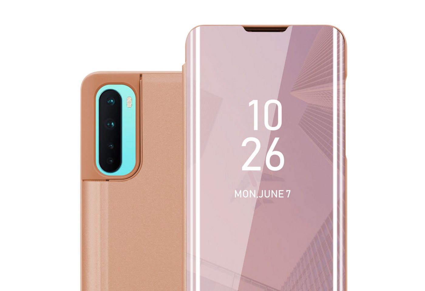 Cadorabo Handyhülle für OnePlus Nord Hülle OnePlus Nord, Klappbare Handy Schutzhülle - Hülle - mit Standfunktion und Kartenfach Cadorabo Handyhülle für OnePlus Nord Hülle OnePlus Nord, Klappbare Handy Schutzhülle - Hülle - mit Standfunktion und Kartenfach von Cadorabo