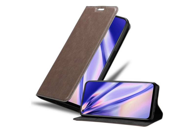 Cadorabo Handyhülle für Oppo A92 Hülle Oppo A92, Hülle Schutzhülle mit Standfunktion, Magnetverschluss und Kartenfach von Cadorabo
