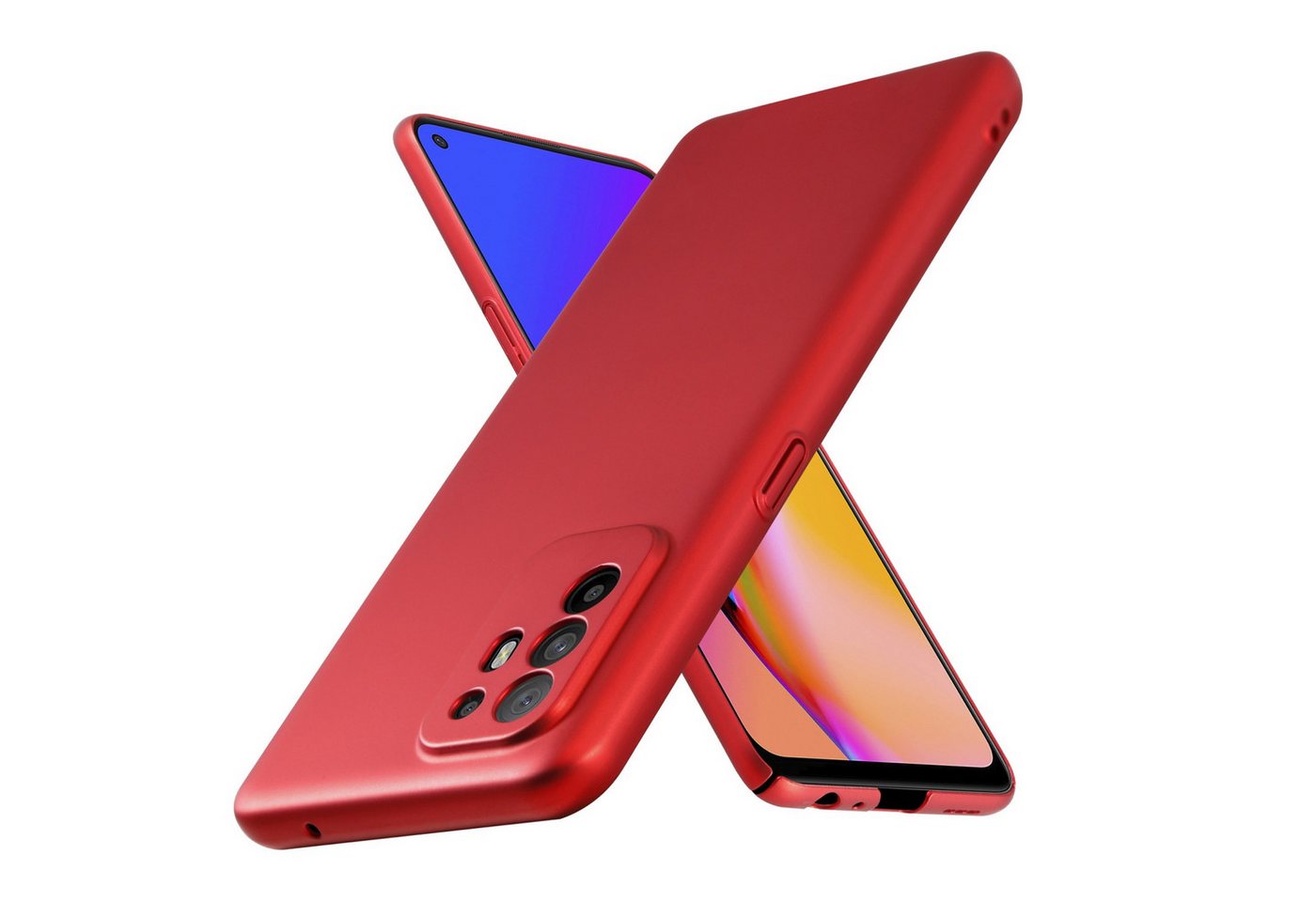Cadorabo Handyhülle für Oppo A94 5G Hülle Oppo A94 5G, Handy Schutzhülle - Hülle - Robustes Hard Cover Back Case Bumper Cadorabo Handyhülle für Oppo A94 5G Hülle Oppo A94 5G, Handy Schutzhülle - Hülle - Robustes Hard Cover Back Case Bumper von Cadorabo