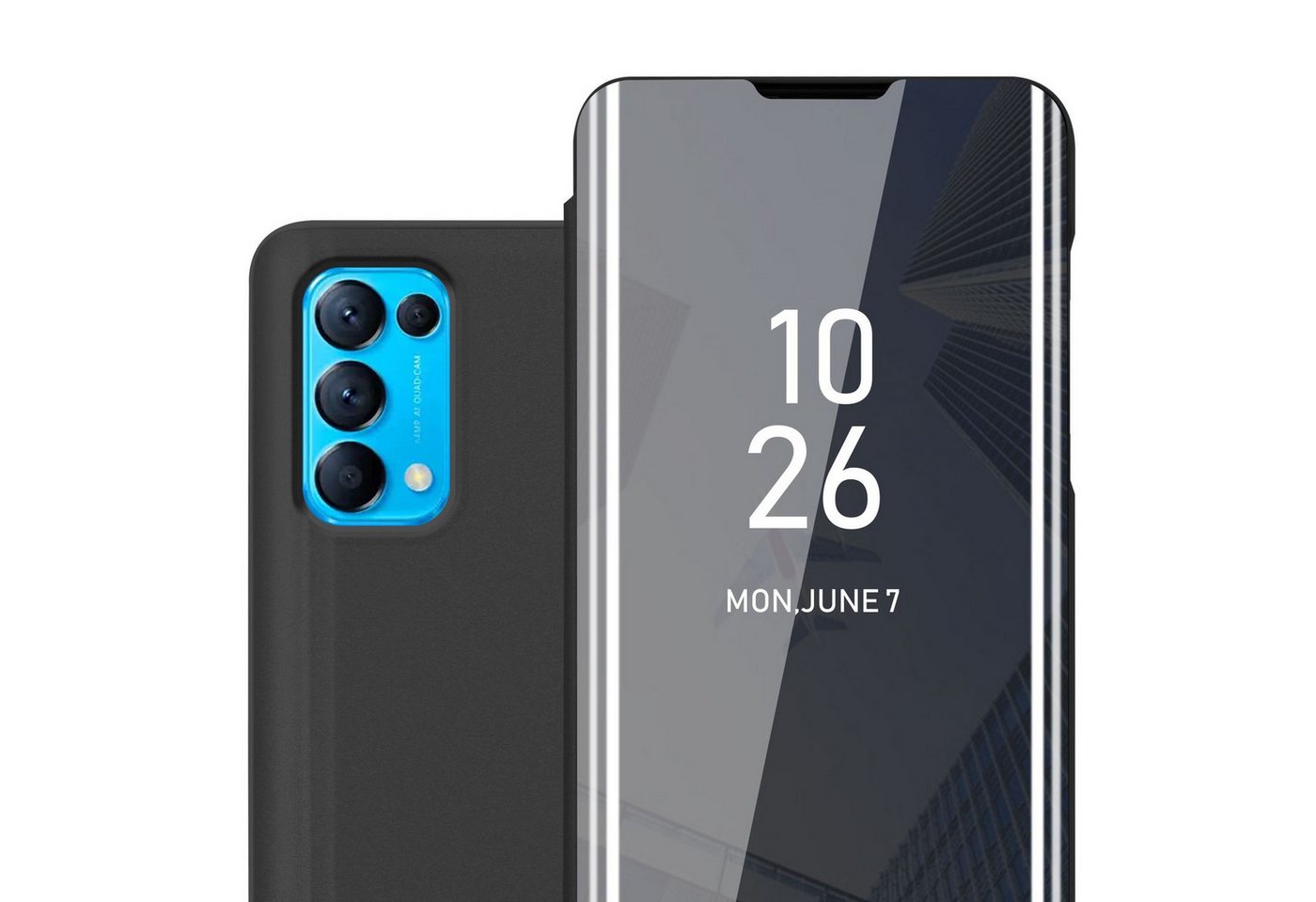 Cadorabo Handyhülle für Oppo FIND X3 LITE Hülle Oppo FIND X3 LITE, Klappbare Handy Schutzhülle - Hülle - mit Standfunktion und Kartenfach Cadorabo Handyhülle für Oppo FIND X3 LITE Hülle Oppo FIND X3 LITE, Klappbare Handy Schutzhülle - Hülle - mit Standfunktion und Kartenfach von Cadorabo