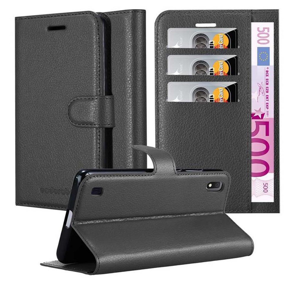 Cadorabo Handyhülle für Samsung Galaxy A10 / M10 Hülle Samsung Galaxy A10 / M10, Hülle Schutzhülle mit Standfunktion, Kartenfach und Magnetverschluss Cadorabo Handyhülle für Samsung Galaxy A10 / M10 Hülle Samsung Galaxy A10 / M10, Hülle Schutzhülle mit Standfunktion, Kartenfach und Magnetverschluss von Cadorabo