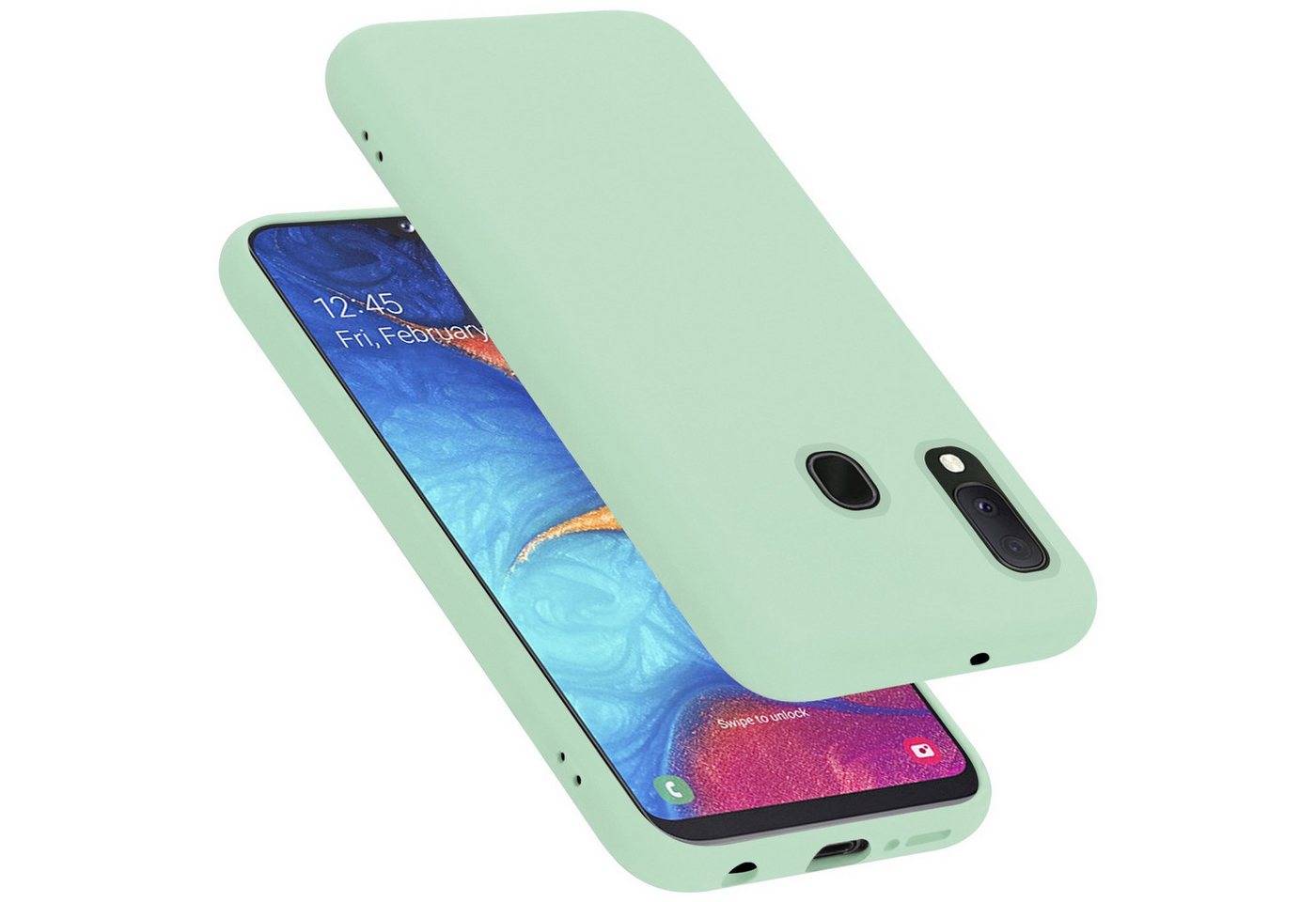 Cadorabo Handyhülle für Samsung Galaxy A10e / A20e Hülle Samsung Galaxy A10e / A20e, Flexible Hülle TPU Silikon Schutzhülle Back Cover Case Cadorabo Handyhülle für Samsung Galaxy A10e / A20e Hülle Samsung Galaxy A10e / A20e, Flexible Hülle TPU Silikon Schutzhülle Back Cover Case von Cadorabo
