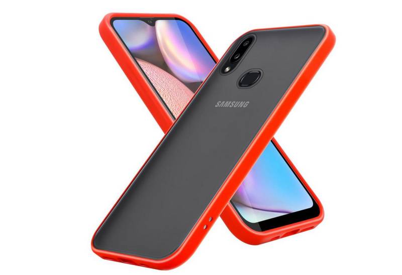 Cadorabo Handyhülle für Samsung Galaxy A10s / M01s Hülle Samsung Galaxy A10s / M01s, Handy Schutzhülle - Hülle - Ultra Slim Hard Cover Case - Bumper von Cadorabo
