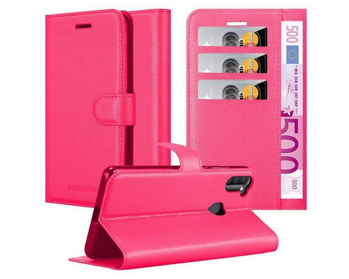 Cadorabo Handyhülle für Samsung Galaxy A11 / M11 Hülle Samsung Galaxy A11 / M11, Hülle Schutzhülle mit Standfunktion, Kartenfach und Magnetverschluss Cadorabo Handyhülle für Samsung Galaxy A11 / M11 Hülle Samsung Galaxy A11 / M11, Hülle Schutzhülle mit Standfunktion, Kartenfach und Magnetverschluss von Cadorabo