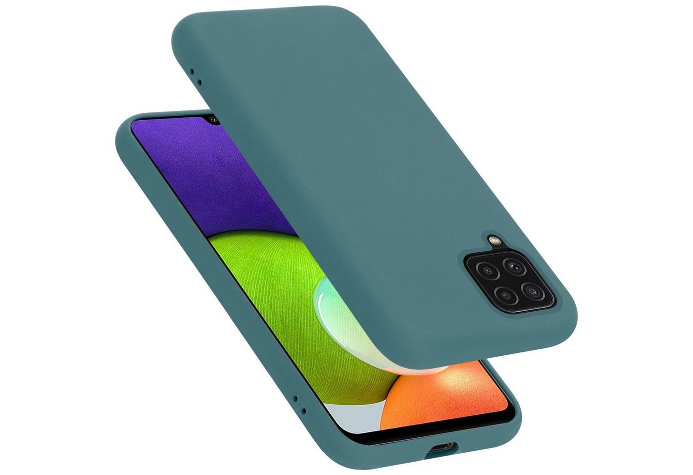 Cadorabo Handyhülle für Samsung Galaxy A12 / M12 Hülle Samsung Galaxy A12 / M12, Flexible Hülle TPU Silikon Schutzhülle Back Cover Case Cadorabo Handyhülle für Samsung Galaxy A12 / M12 Hülle Samsung Galaxy A12 / M12, Flexible Hülle TPU Silikon Schutzhülle Back Cover Case von Cadorabo