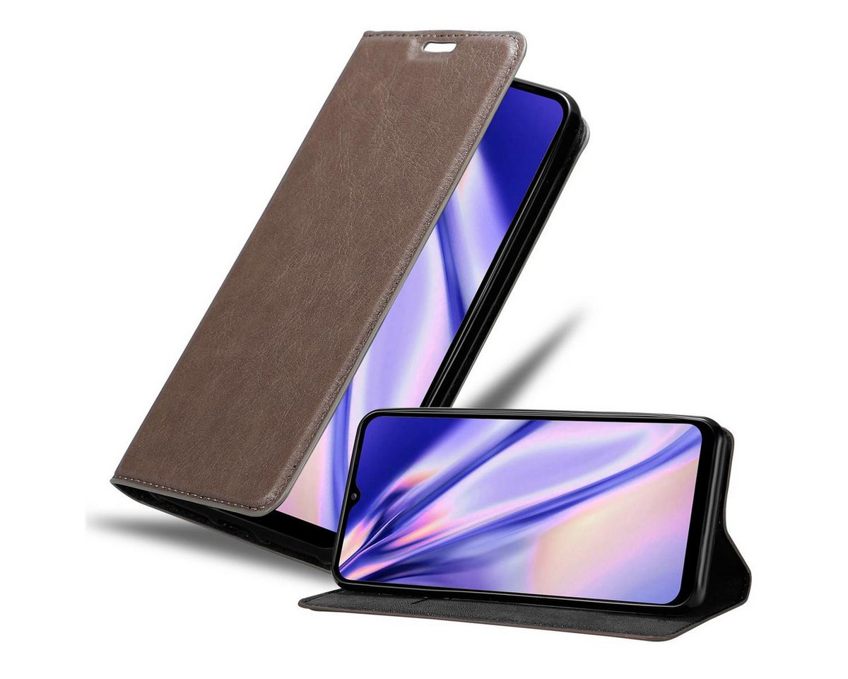 Cadorabo Handyhülle für Samsung Galaxy A12 / M12 Hülle Samsung Galaxy A12 / M12, Hülle Schutzhülle mit Standfunktion, Magnetverschluss und Kartenfach Cadorabo Handyhülle für Samsung Galaxy A12 / M12 Hülle Samsung Galaxy A12 / M12, Hülle Schutzhülle mit Standfunktion, Magnetverschluss und Kartenfach von Cadorabo