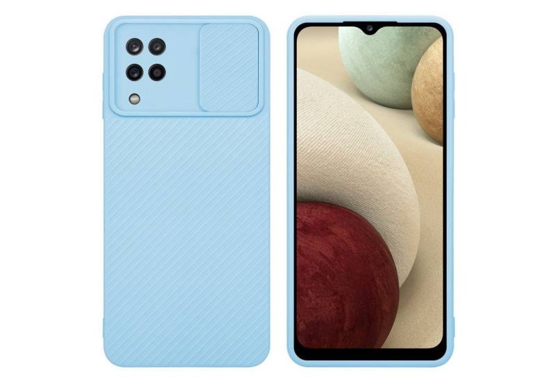 Cadorabo Handyhülle für Samsung Galaxy A12 / M12 Hülle Samsung Galaxy A12 / M12, Schutzhülle - TPU Silikon Hülle - mit Kameraschutz von Cadorabo