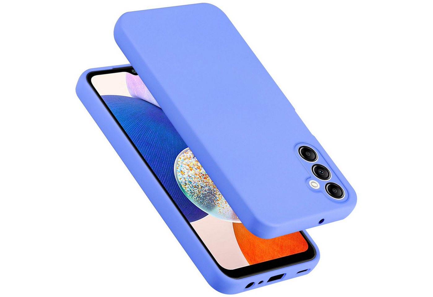 Cadorabo Handyhülle für Samsung Galaxy A14 4G / 5G / M14 Hülle Samsung Galaxy A14 4G / 5G / M14, Flexible Hülle TPU Silikon Schutzhülle Back Cover Case Cadorabo Handyhülle für Samsung Galaxy A14 4G / 5G / M14 Hülle Samsung Galaxy A14 4G / 5G / M14, Flexible Hülle TPU Silikon Schutzhülle Back Cover Case von Cadorabo
