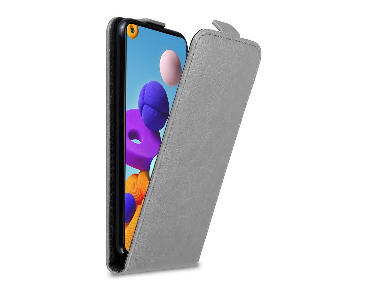 Cadorabo Handyhülle für Samsung Galaxy A21s Hülle Samsung Galaxy A21s, Handy Schutzhülle, Klappbare Hülle, Kunstleder mit Magnetverschluss Cadorabo Handyhülle für Samsung Galaxy A21s Hülle Samsung Galaxy A21s, Handy Schutzhülle, Klappbare Hülle, Kunstleder mit Magnetverschluss von Cadorabo