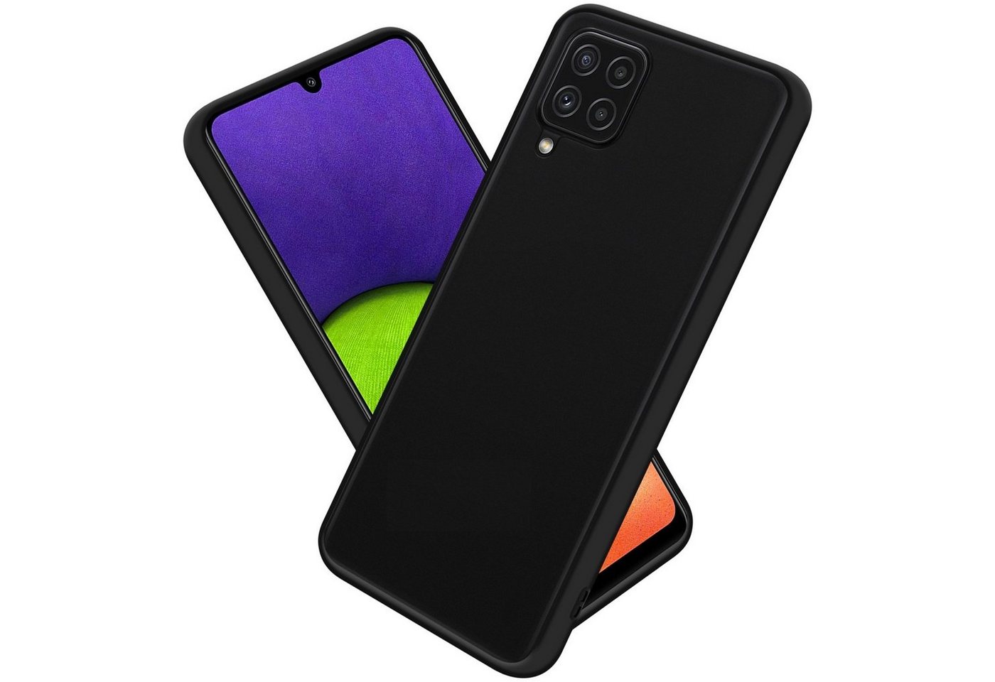 Cadorabo Handyhülle für Samsung Galaxy A22 4G / M22 / M32 4G Hülle Samsung Galaxy A22 4G / M22 / M32 4G, Handy Schutzhülle - Hülle - Ultra Slim Hard Cover Case - Bumper Cadorabo Handyhülle für Samsung Galaxy A22 4G / M22 / M32 4G Hülle Samsung Galaxy A22 4G / M22 / M32 4G, Handy Schutzhülle - Hülle - Ultra Slim Hard Cover Case - Bumper von Cadorabo
