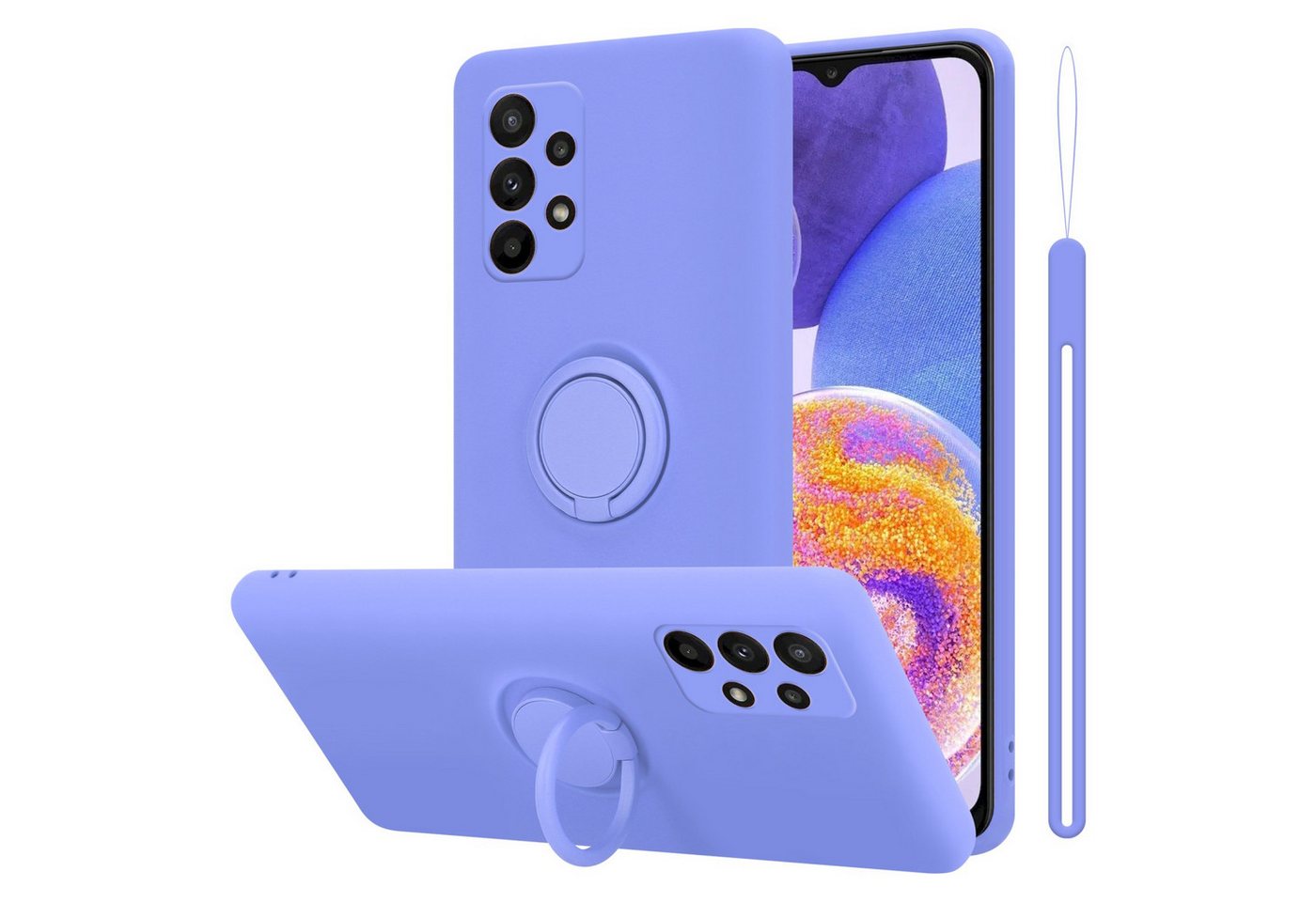 Cadorabo Handyhülle für Samsung Galaxy A23 4G / 5G Hülle Samsung Galaxy A23 4G, Robustes Hard Case - Handy Schutzhülle - Hülle - Back Cover Bumper Cadorabo Handyhülle für Samsung Galaxy A23 4G / 5G Hülle Samsung Galaxy A23 4G, Robustes Hard Case - Handy Schutzhülle - Hülle - Back Cover Bumper von Cadorabo