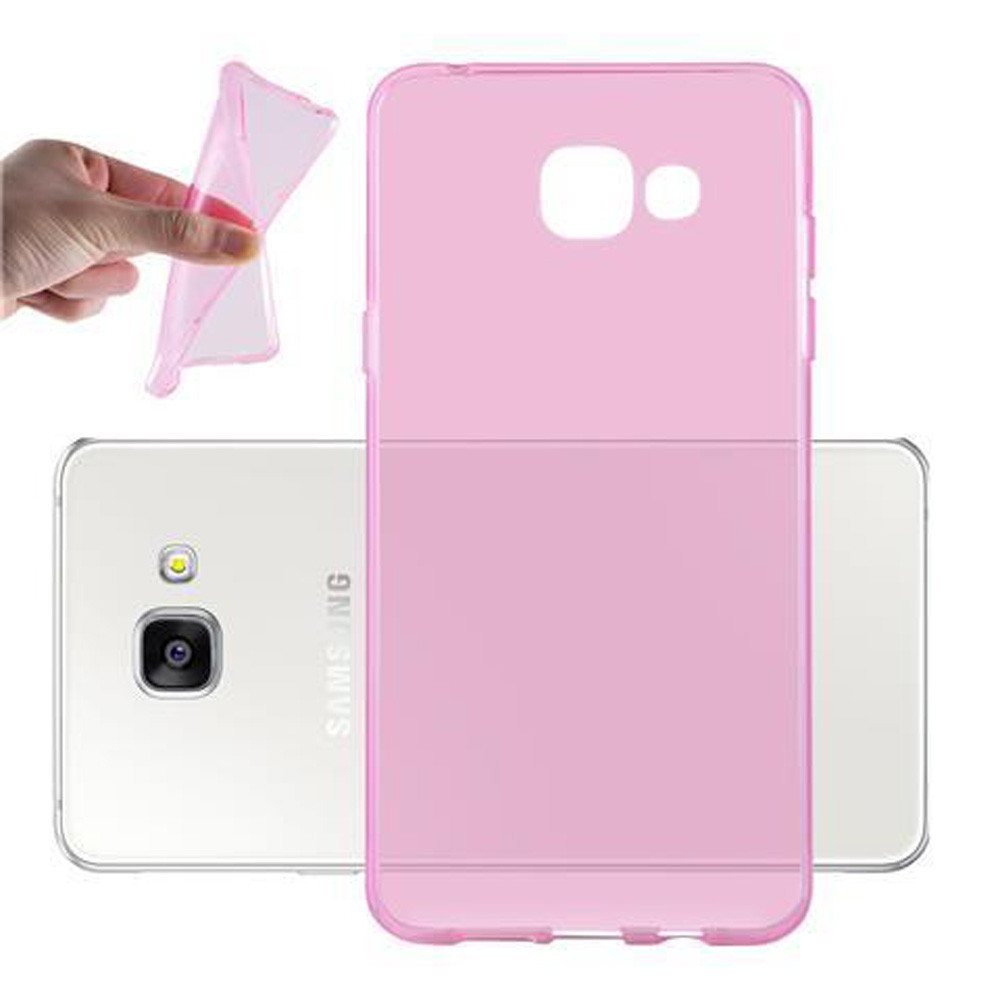 Cadorabo Handyhülle für Samsung Galaxy A3 2016 Hülle Samsung Galaxy A3 2016, Hülle TPU Silikon Handy Schutzhülle Slim Transparent Case Cover von Cadorabo