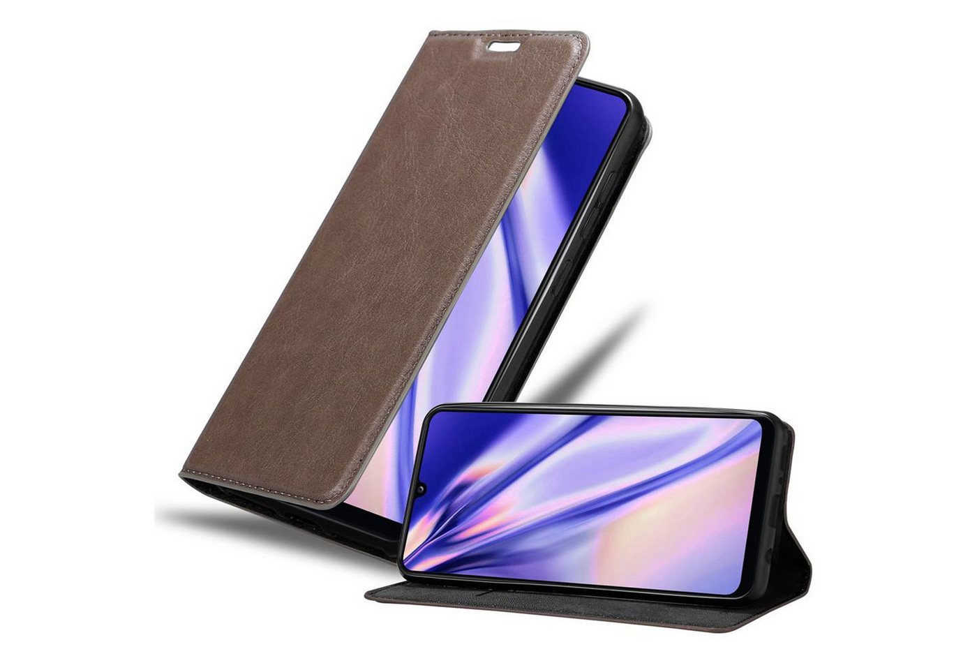 Cadorabo Handyhülle für Samsung Galaxy A31 Hülle Samsung Galaxy A31, Hülle Schutzhülle mit Standfunktion, Magnetverschluss und Kartenfach Cadorabo Handyhülle für Samsung Galaxy A31 Hülle Samsung Galaxy A31, Hülle Schutzhülle mit Standfunktion, Magnetverschluss und Kartenfach von Cadorabo