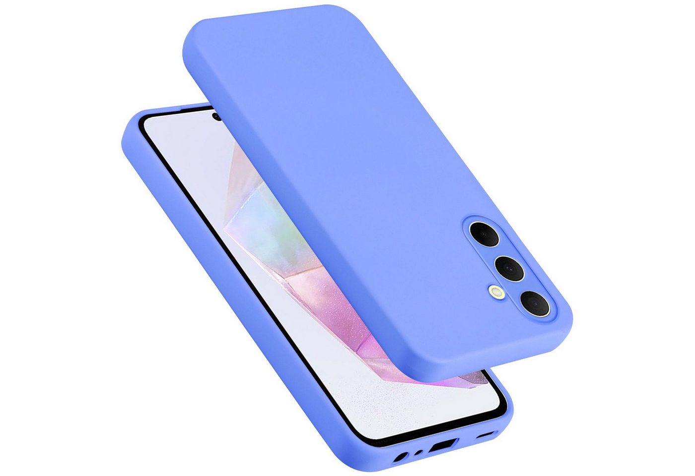 Cadorabo Handyhülle für Samsung Galaxy A35 Hülle Samsung Galaxy A35, Flexible Hülle TPU Silikon Schutzhülle Back Cover Case Cadorabo Handyhülle für Samsung Galaxy A35 Hülle Samsung Galaxy A35, Flexible Hülle TPU Silikon Schutzhülle Back Cover Case von Cadorabo