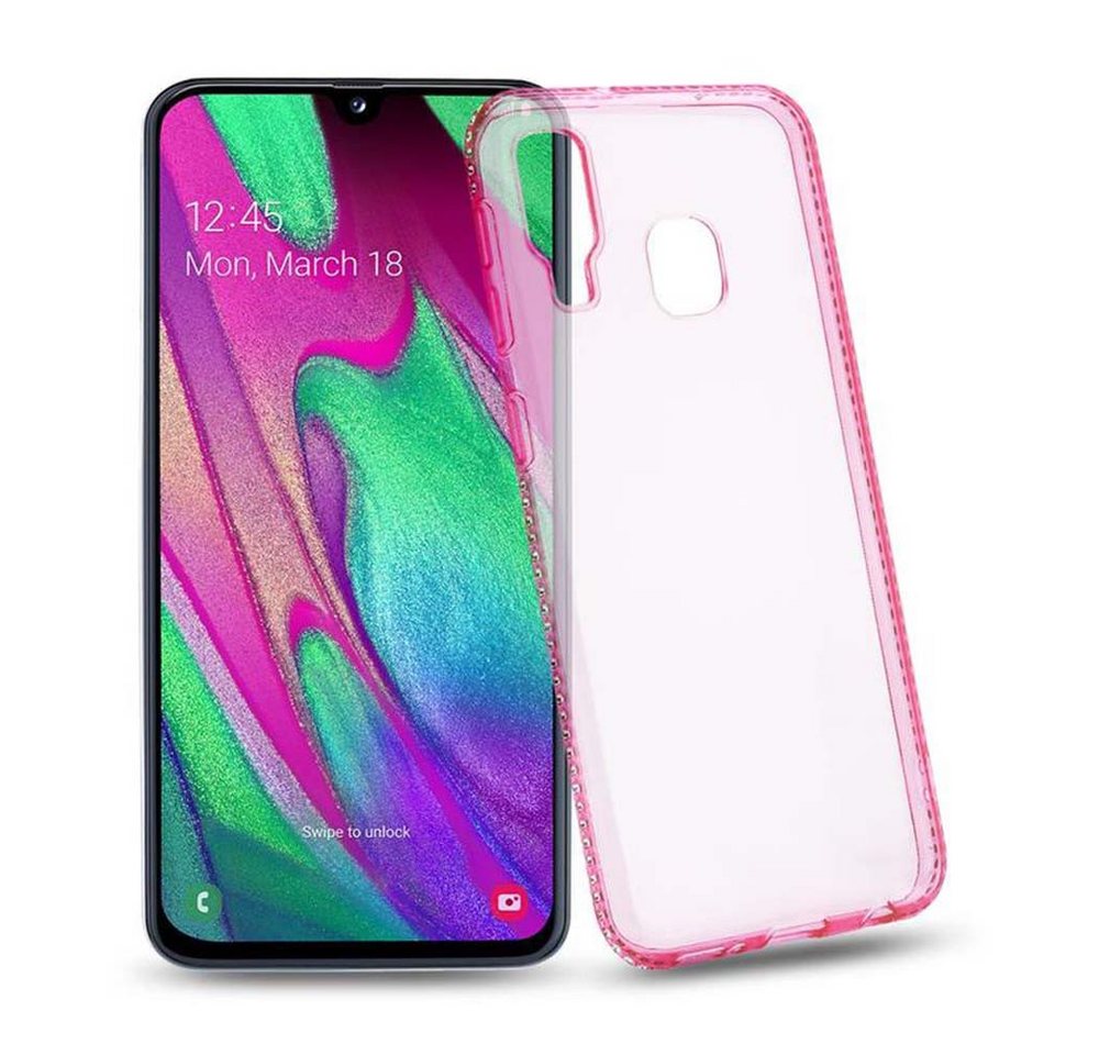 Cadorabo Handyhülle für Samsung Galaxy A40 Hülle Samsung Galaxy A40, Flexible Ultra Slim TPU Silikon Handy Schutzhülle Back Cover Bumper von Cadorabo