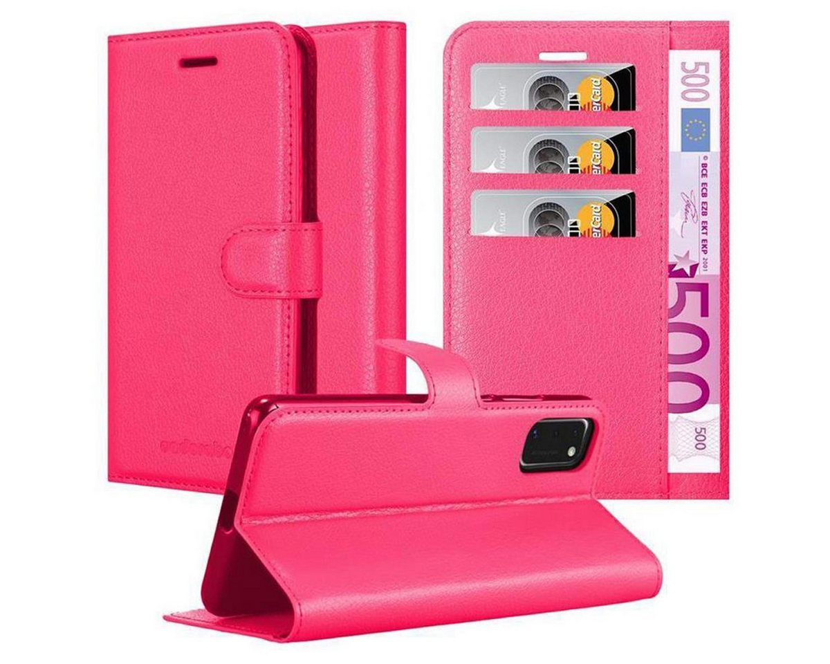 Cadorabo Handyhülle für Samsung Galaxy A41 Hülle Samsung Galaxy A41, Hülle Schutzhülle mit Standfunktion, Kartenfach und Magnetverschluss Cadorabo Handyhülle für Samsung Galaxy A41 Hülle Samsung Galaxy A41, Hülle Schutzhülle mit Standfunktion, Kartenfach und Magnetverschluss von Cadorabo