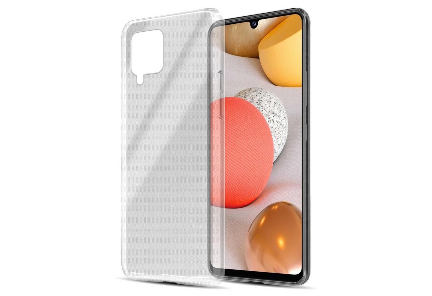 Cadorabo Handyhülle Samsung Galaxy A42 4G Samsung Galaxy A42 4G, Flexible TPU Silikon Handy Schutzhülle - Hülle - ultra slim von Cadorabo