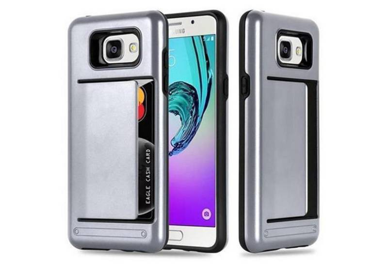 Cadorabo Handyhülle für Samsung Galaxy A5 2016 Hülle Samsung Galaxy A5 2016, Hard Cover - Hybrid TPU Silikon Handy Schutzhülle Back Cover Bumper von Cadorabo