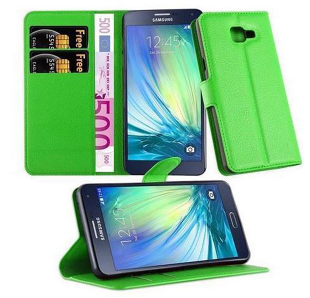 Cadorabo Handyhülle Samsung Galaxy A5 2016 Samsung Galaxy A5 2016, Klappbare Handy Schutzhülle - Hülle - mit Standfunktion und Kartenfach von Cadorabo