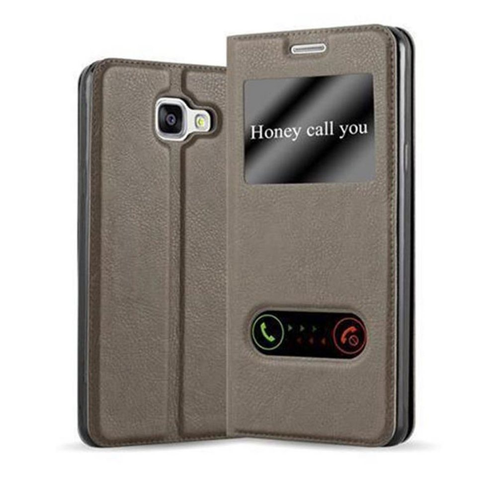 Cadorabo Handyhülle für Samsung Galaxy A5 2016 Hülle Samsung Galaxy A5 2016, Klappbare Handy Schutzhülle - Hülle - mit Standfunktion und Kartenfach Cadorabo Handyhülle für Samsung Galaxy A5 2016 Hülle Samsung Galaxy A5 2016, Klappbare Handy Schutzhülle - Hülle - mit Standfunktion und Kartenfach von Cadorabo