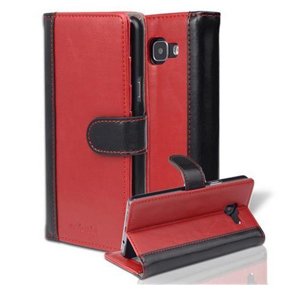 Cadorabo Handyhülle für Samsung Galaxy A5 2016 Hülle Samsung Galaxy A5 2016, Klappbare Handy Schutzhülle - Hülle - mit Standfunktion und Kartenfach Cadorabo Handyhülle für Samsung Galaxy A5 2016 Hülle Samsung Galaxy A5 2016, Klappbare Handy Schutzhülle - Hülle - mit Standfunktion und Kartenfach von Cadorabo