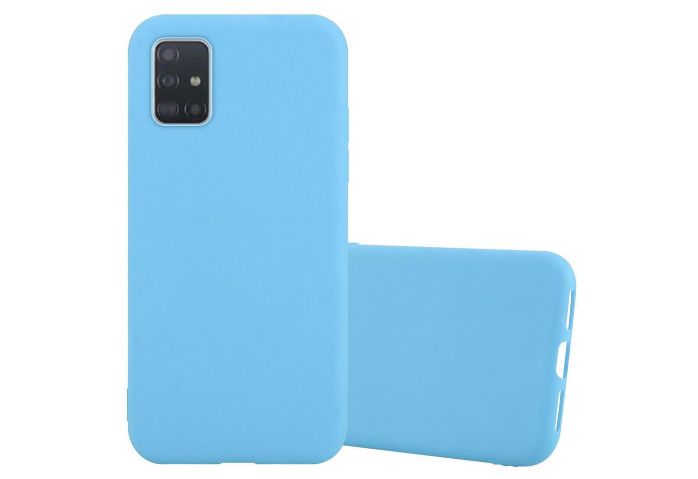 Cadorabo Handyhülle für Samsung Galaxy A52 (4G / 5G) / A52s Hülle Samsung Galaxy A52 (4G / 5G) / A52s, Flexible TPU Silikon Handy Schutzhülle - Hülle - ultra slim von Cadorabo